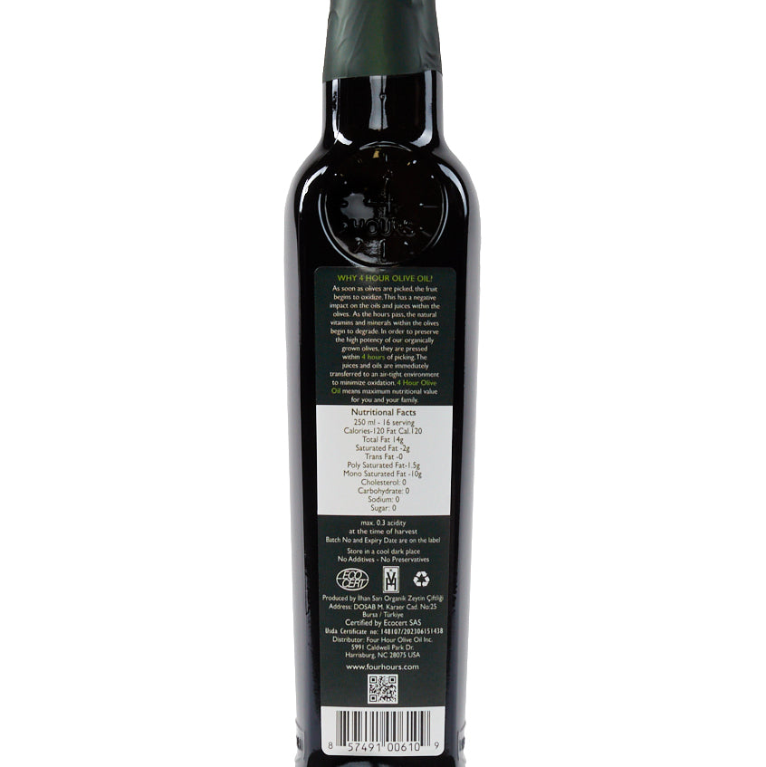 Premium Extra Virgin Organic Olive Oil