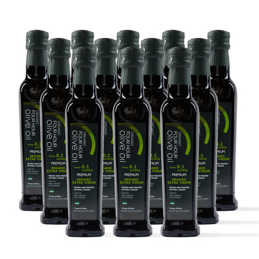 USDA organic evoo with high polyphenols in bulk
